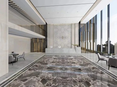 dark grey marble tile