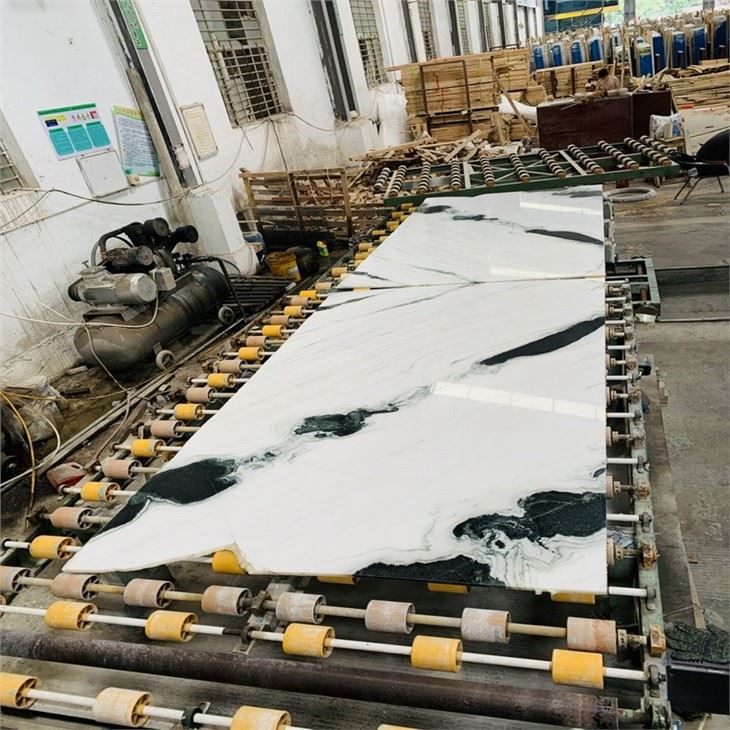 china panda white marble