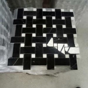Mosaic de la cistella Nero Marquina