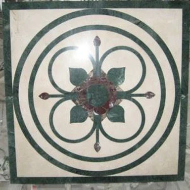 Dissenys de medalló de marbre de flors