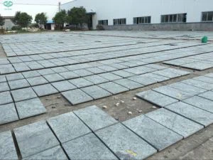 Rajoles de granit de color verd oliva