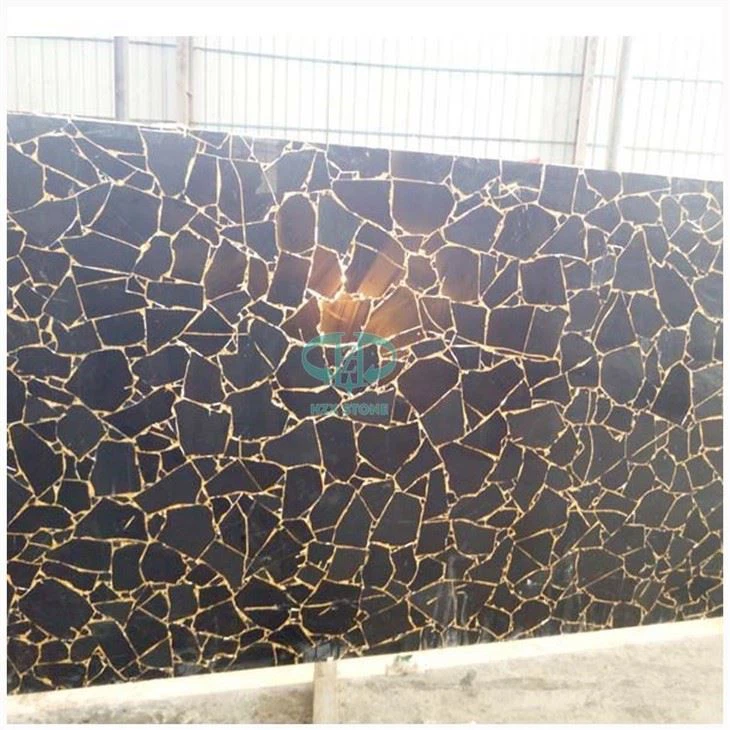 Armenia Obsidian Black Gemstone Slab