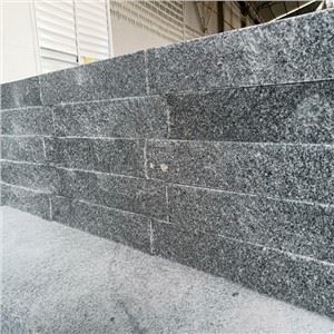 G654 Pedra de paret de granit gris fosc