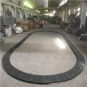 Mongòlia Black Basalt Piscina d'afrontament de rajoles