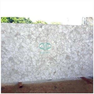 Llosa de pedres semiprecioses de quars blanc