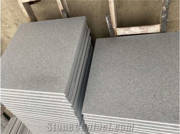 Polished Misty Grey G633 Granite Slabs & Tiles