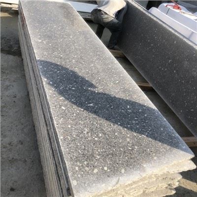 Polvorització de lloses de granit gris G375