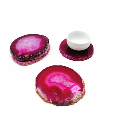 Posavasos d'ònix rosa